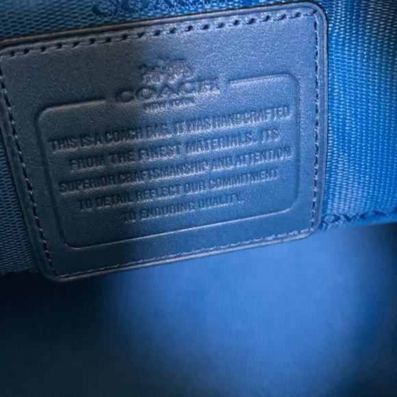 Coach Leather Embossed Logo Taxi Zip Tote & Wallet - Picture 8 of 8